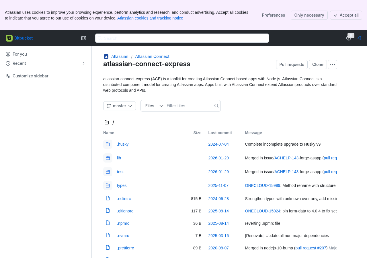 Bitbucket project page skinned as GitHub