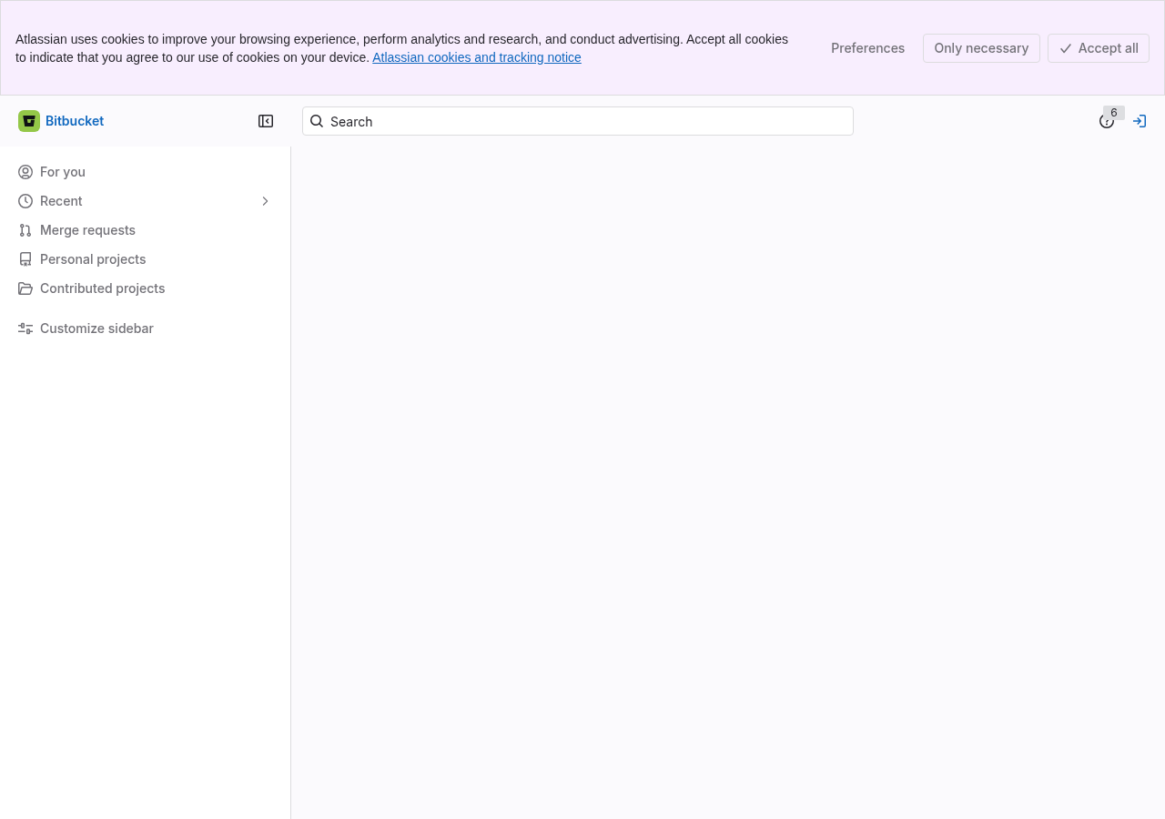 Bitbucket profile page skinned as GitLab