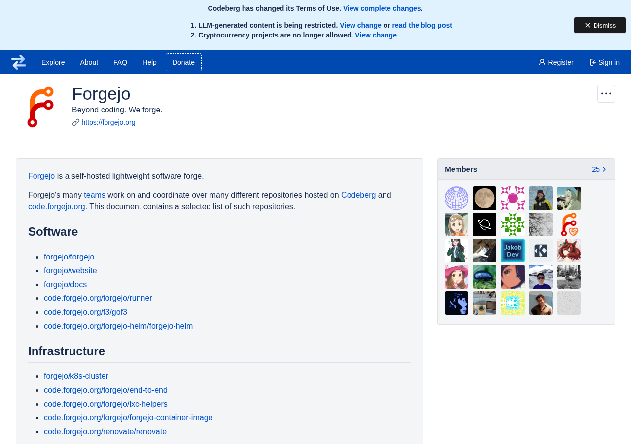 Codeberg (Gitea) profile page skinned as Bitbucket